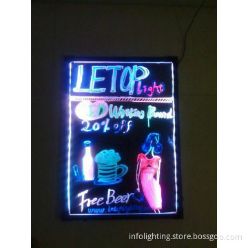 Flash led writing boards